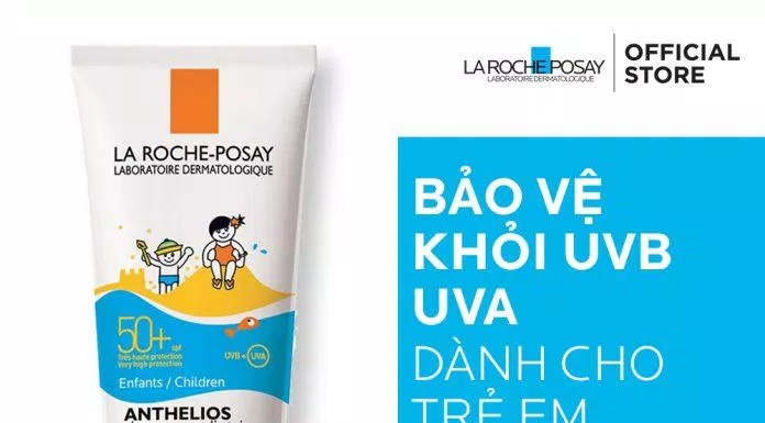 Kem chống nắng La Roche Posay Anthelios Dermo Pediatrics Lotion có thể dùng được cho trẻ em ( Nguồn: internet)