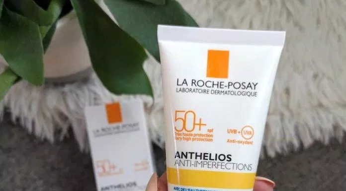 Kem chống nắng La Roche Posay Anthelios Anti Imperfection có hỗ trợ trị mụn trên da ( Nguồn: internet)