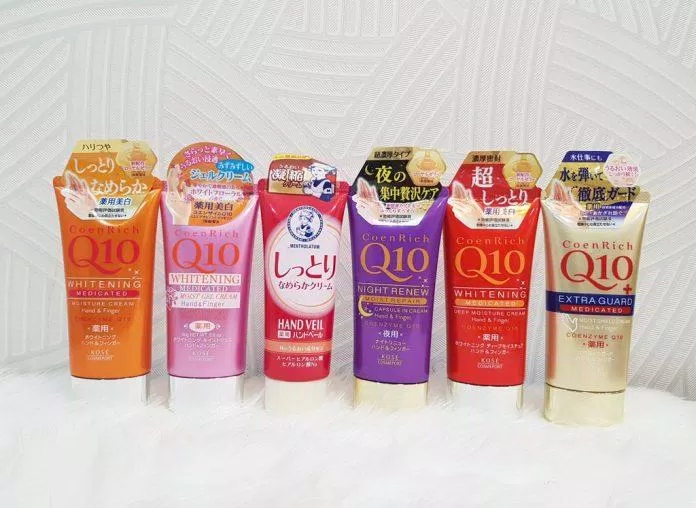 Kem dưỡng da tay Kose Coenrich Q10 Whitening Medicated Hand Cream (ảnh: internet)