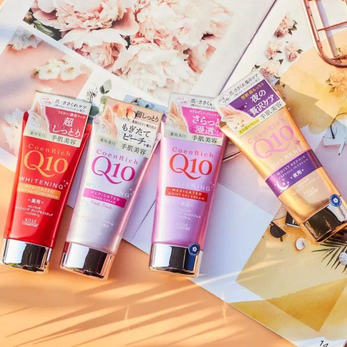 Kem dưỡng da tay Kose Coenrich Q10 Whitening Medicated Hand Cream được nhiều người yêu thích và tin dùng (ảnh: internet)