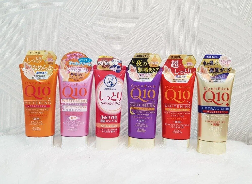 Kem dưỡng da tay Kose Coenrich Q10 Whitening Medicated Hand Cream (ảnh: internet)