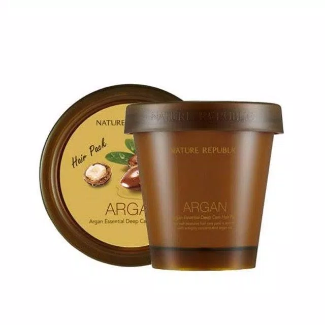 Mặt nạ ủ tóc Nature Republic Argan Essential Deep Care Hair Pack. (ảnh: internet)