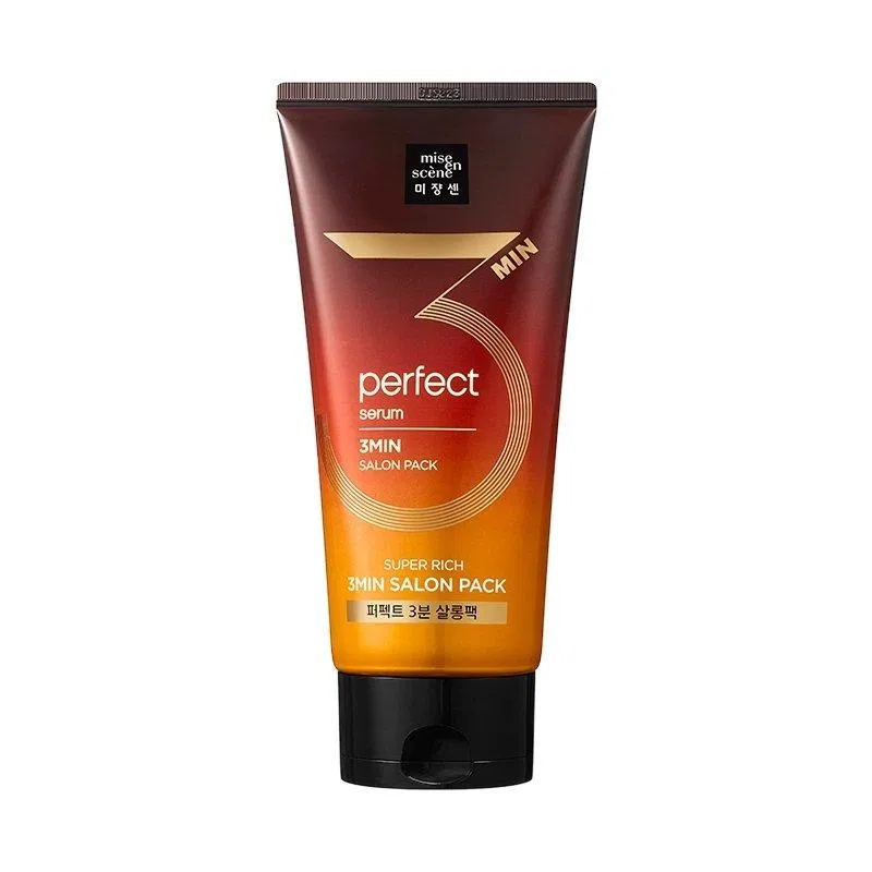 Dầu xả - ủ tóc Mise en Scene Perfect 3 Minute Salon Mask Pack. (ảnh: internet)