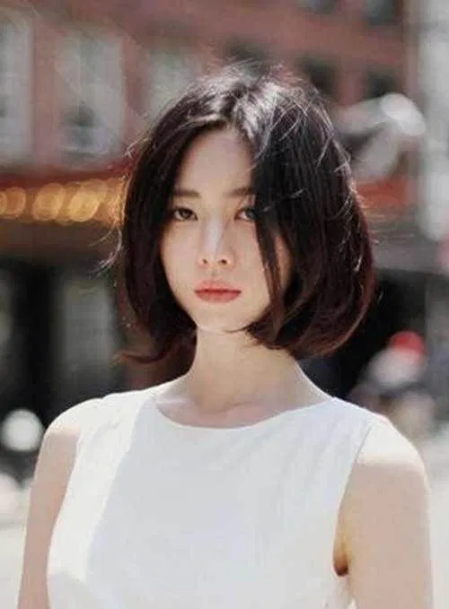 Kiểu tóc ngắn đẹp cho khuôn mặt tròn. (Ảnh: Internet) Kiểu tóc ngắn đẹp cho khuôn mặt tròn. (Ảnh: Internet)