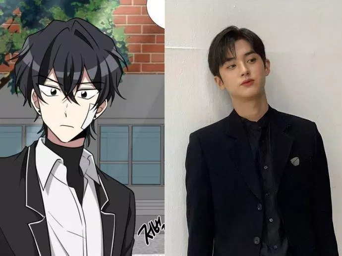 Kim Min Kyu sở hữu ngoại hình như bước ra từ truyện tranh. (Nguồn: Internet)