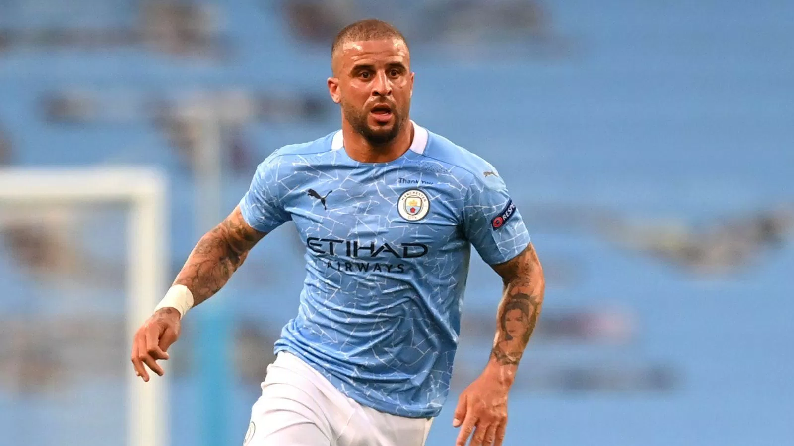 Kyle Walker trong màu áo Man City (Ảnh: Internet)