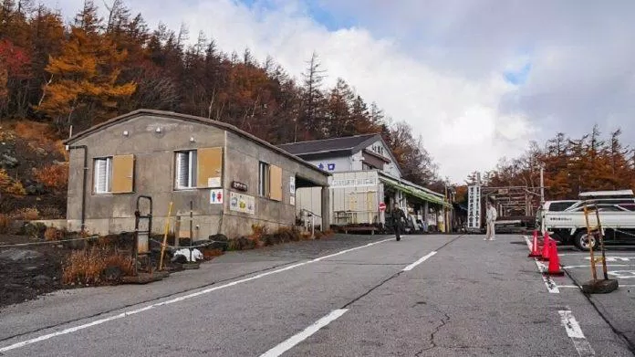 Trạm thứ 5 Subashiri trên đường lên núi Phú Sĩ (Ảnh: Internet).