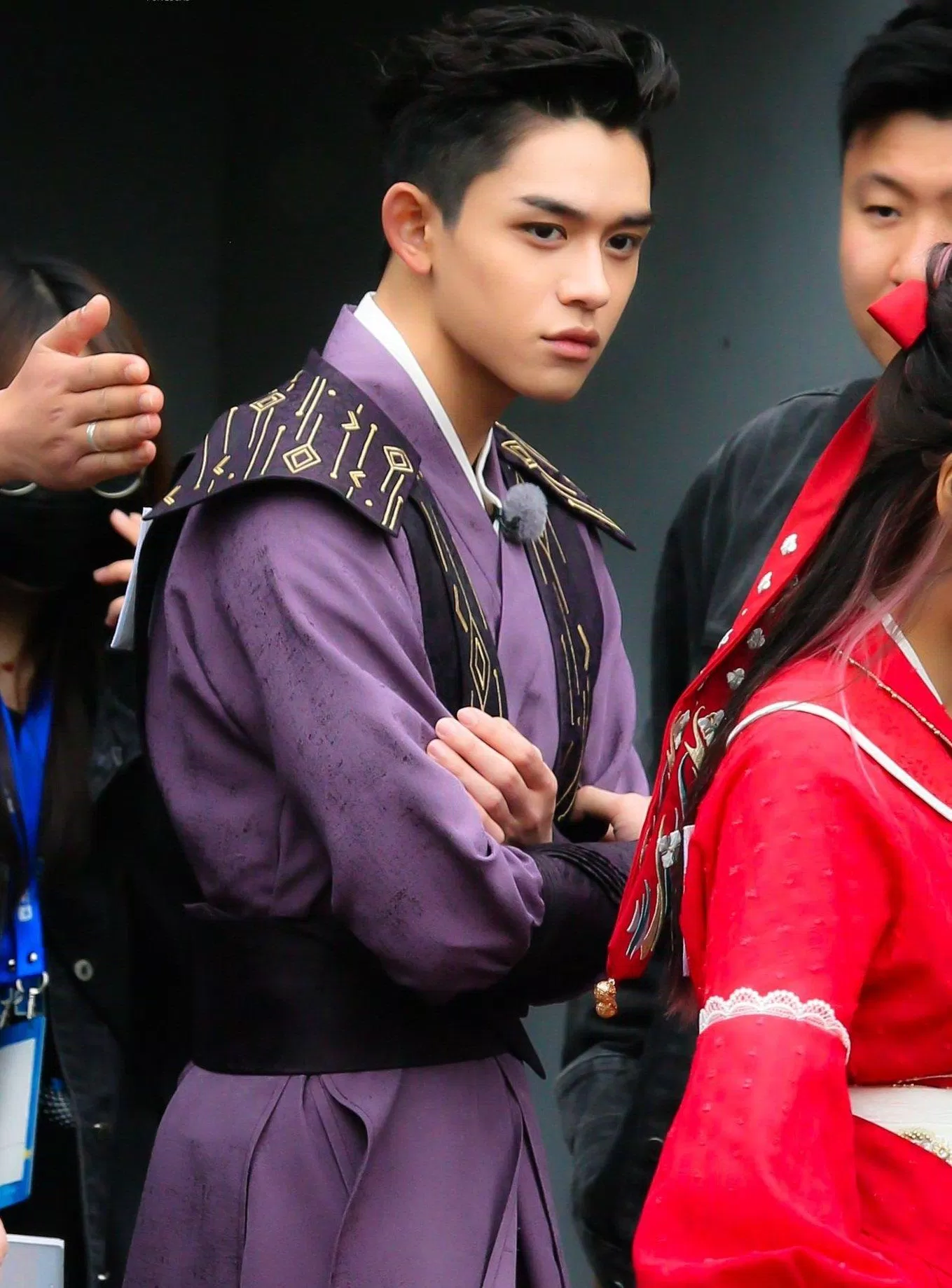 Lucas cực soái trong tạo hình cổ trang. (Nguồn: Internet) Lucas cực soái trong tạo hình cổ trang. (Nguồn: Internet)