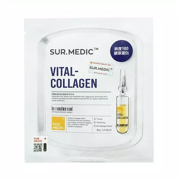 Mặt nạ collagen Sur.Medic Vital-Collagen Mask (ảnh: internet)