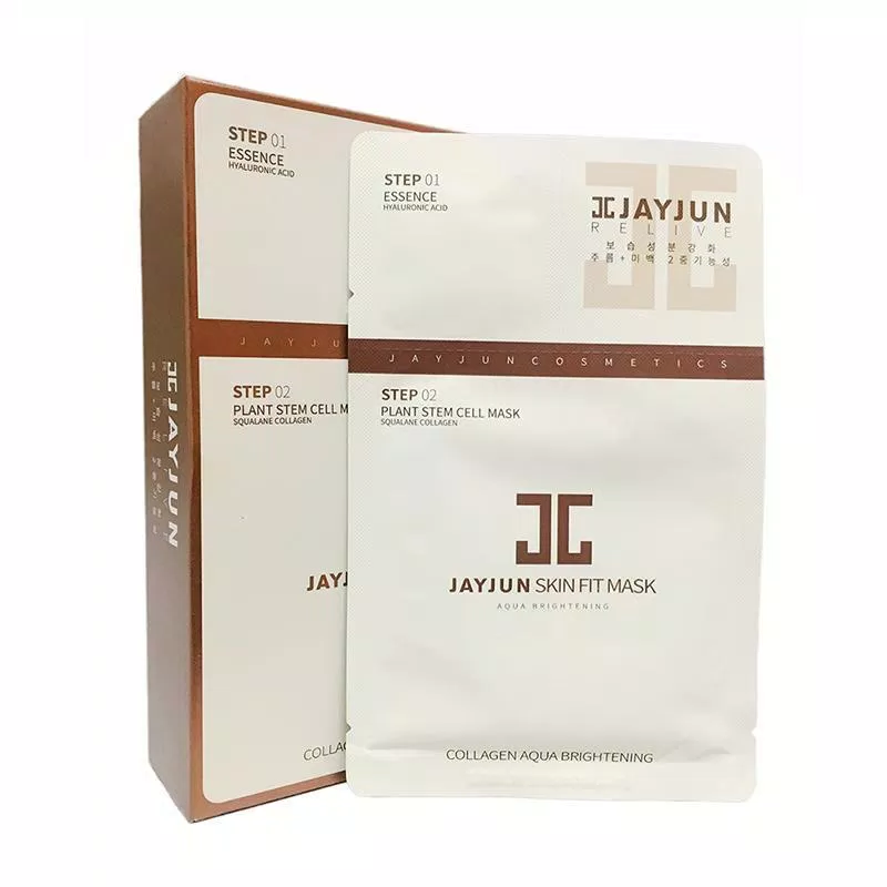 Mặt nạ collagen 2 bước dưỡng JayJun Collagen Skin Fit Mask. (ảnh: internet)