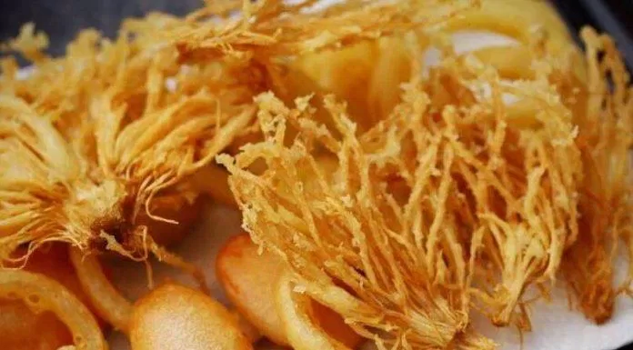 Một món tempura được làm hoàn toàn bằng rau củ (Ảnh: Internet).