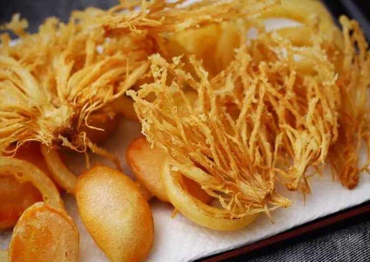 Một món tempura được làm hoàn toàn bằng rau củ (Ảnh: Internet). Một món tempura được làm hoàn toàn bằng rau củ (Ảnh: Internet).