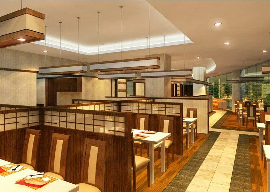 Thiết kế đơn giản và ấm cúng bên trong một famiresu (Ảnh: Internet). Thiết kế đơn giản và ấm cúng bên trong một famiresu (Ảnh: Internet).