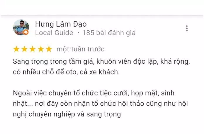 Đánh giá của khách hàng về Melisa Center. (Ảnh: BlogAnChoi)