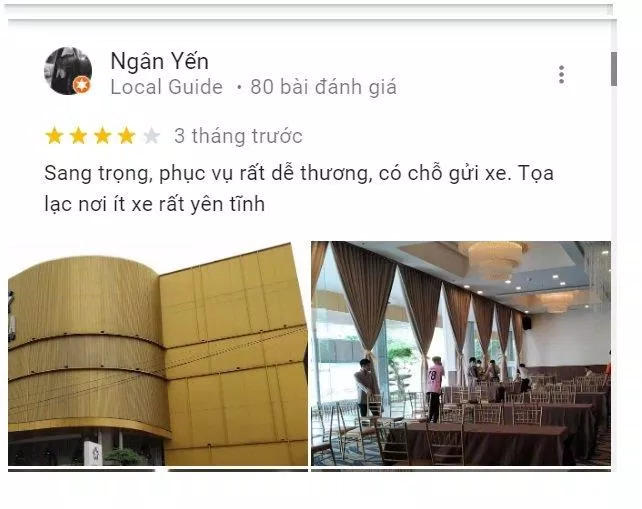 Đánh giá của khách hàng về Capella Parkview. (Ảnh: BlogAnChoi)