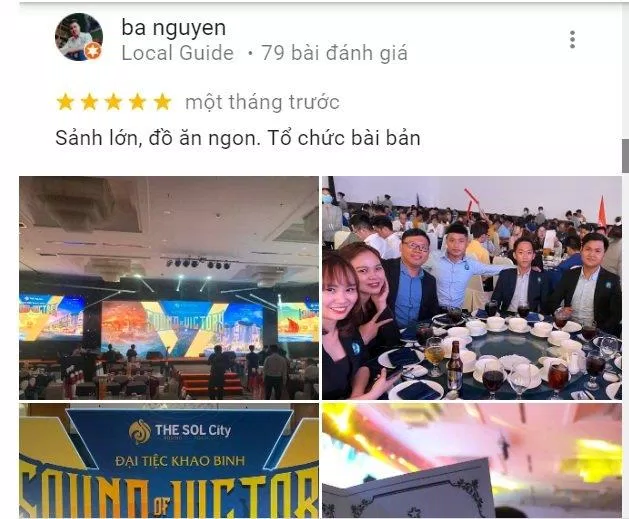 Đánh giá của khách hàng về Capella Parkview. (Ảnh: BlogAnChoi)