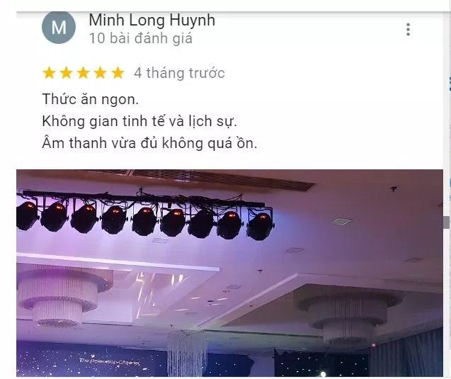Đánh giá của khách hàng về Capella Parkview. (Ảnh: BlogAnChoi)
