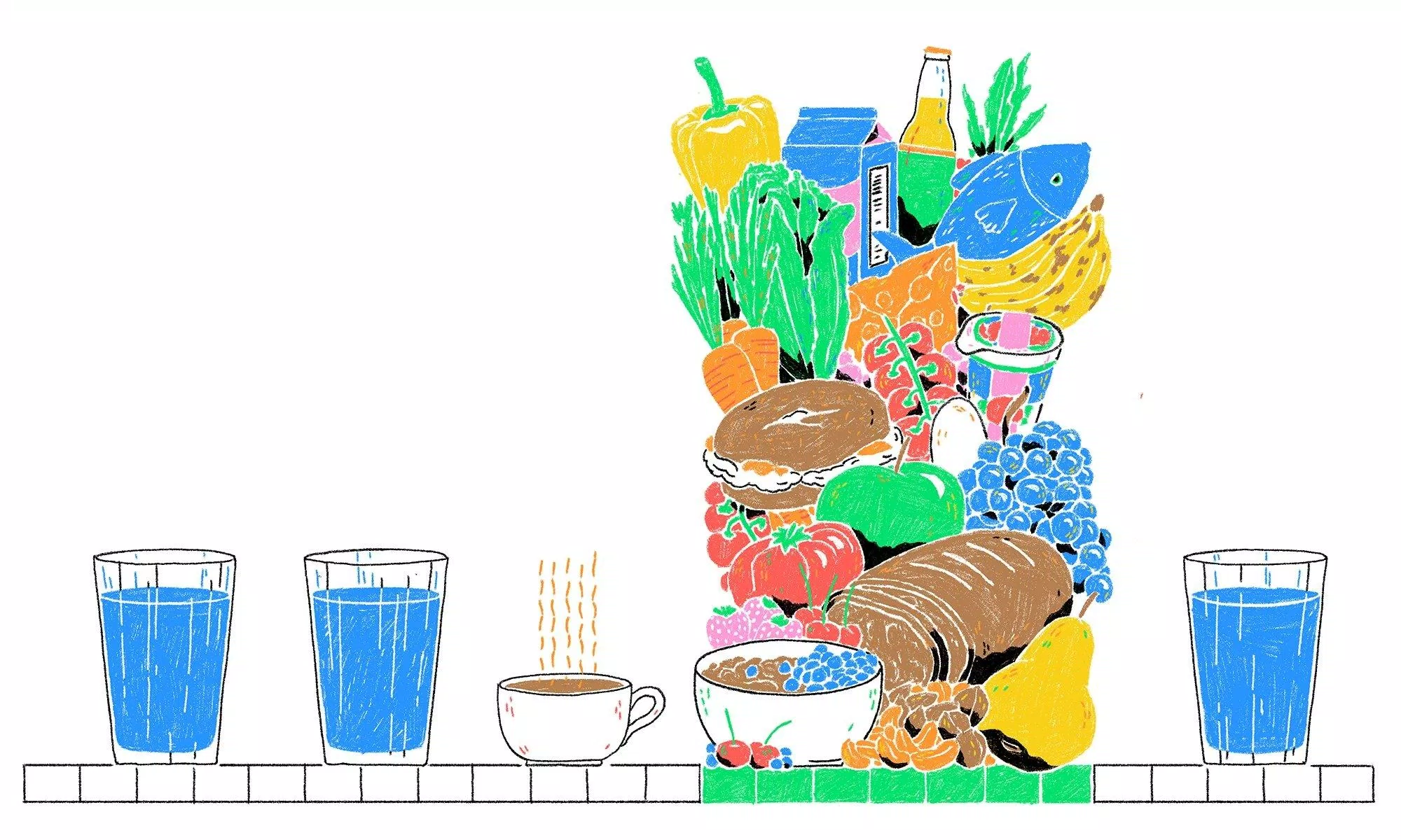 Nước, cà phê và đồ uống không đường là những thứ bạn được phép sử dụng (Nguồn: Internet). Nước, cà phê và đồ uống không đường là những thứ bạn được phép sử dụng (Nguồn: Internet).