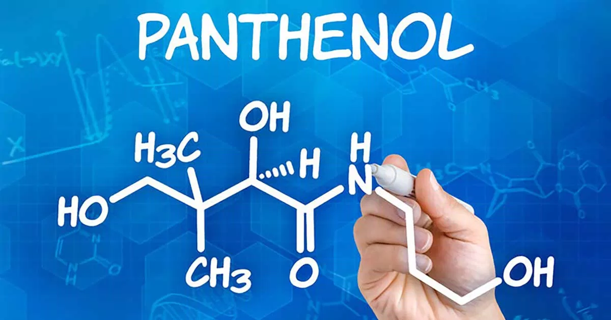 Cấu trúc hóa học của Panthenol. (Nguồn: Internet).