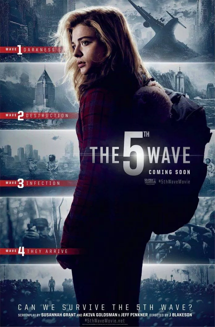 Poster phim The 5th Wave - Đợt Tấn Công Thứ 5 (Ảnh: Internet)