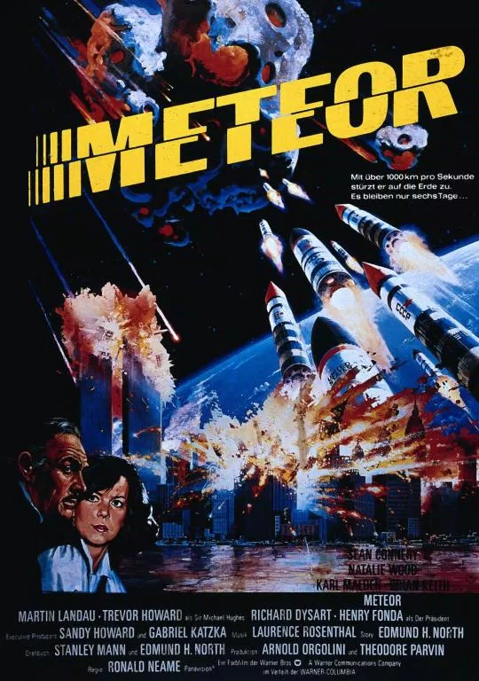 Poster phim Meteor - Thảm Họa Thiên Thạch (1979) (Ảnh: Internet)