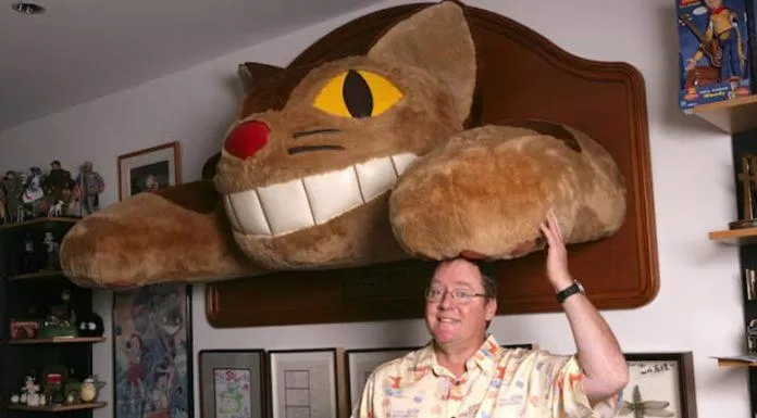 John Lasseter và Miyazaki là 2 người bạn thân thiết. (Ảnh: Internet)