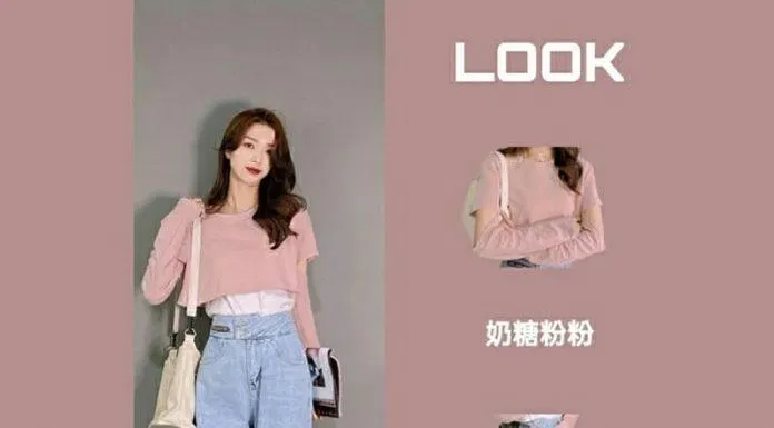 Phối quần jean xanh cùng áo hồng nhẹ nhàng (Nguồn: Internet) Phối quần jean xanh cùng áo hồng nhẹ nhàng (Nguồn: Internet)