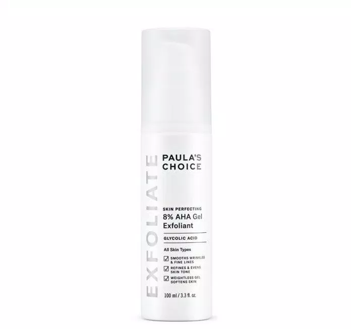 Tẩy tế bào chết Paula’s Choice Skin Perfecting 8% AHA Gel có thiết kế đơn giản, không cầu kỳ ( Nguồn: internet)