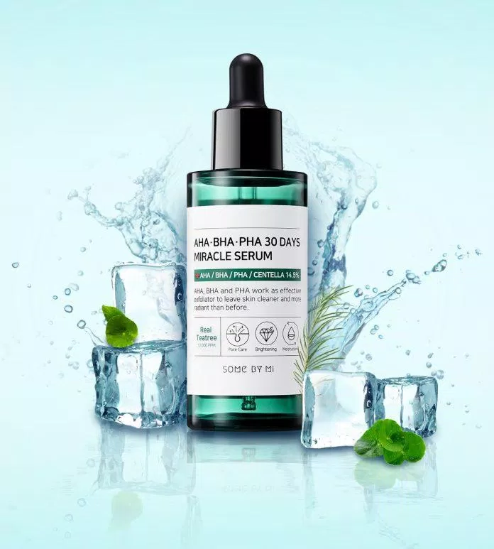 Serum Some By Mi AHA BHA PHA Miracle có tác dụng trị mụn, giảm thâm trên da ( Nguồn: internet)