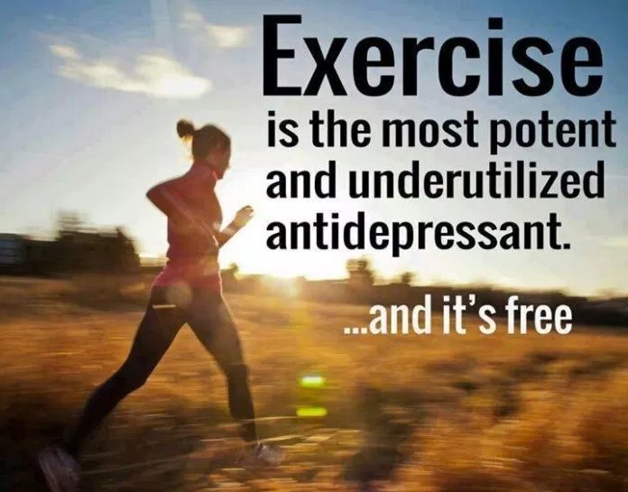 Tập thể dục là phương pháp hiệu quả để chống lại trầm cảm và stress, lại miễn phí nữa chứ! (Ảnh: Internet).