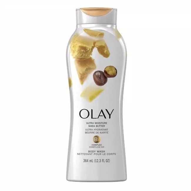 Sữa tắm Olay Ultra Moisture Shea Butter có chứa dầu bơ hạt mỡ ( Nguồn: internet)