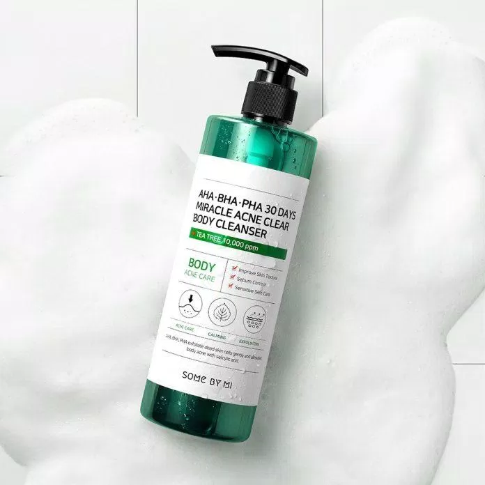 Sữa tắm Some by Mi Ance clear body wash được thiết kế dạng chai nhựa chắc chắn (Nguồn: Internet)