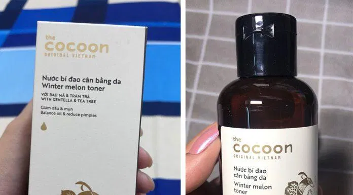 Nước cân bằng da chiết xuất bí đao của Cocoon rất nổi tiếng và được đánh giá cao. (Ảnh: Internet)