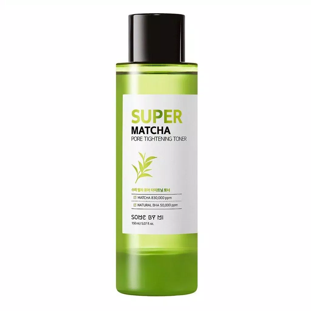 Nước cân bằng se khít lỗ chân lông Some By Mi Super Matcha Pore Tightening Toner. (ảnh: internet)