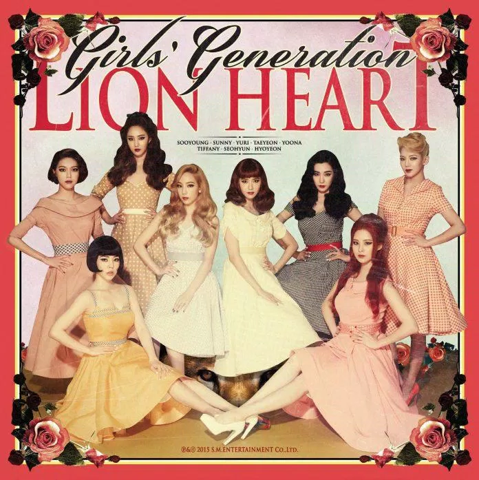 Album bán chạy nhất của SNSD trong năm 2015 là "Lion Heart", và vào cuối năm đó, họ đã có tổng doanh số album 2,16 triệu bản. (Nguồn: Internet)