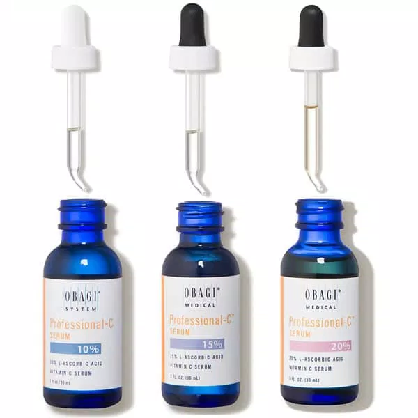 Serum Obagi Professional C Serum có ba nồng độ khác nhau phù hợp với nhiều loại da (Nguồn: Internet) Serum Obagi Professional C Serum có ba nồng độ khác nhau phù hợp với nhiều loại da (Nguồn: Internet)