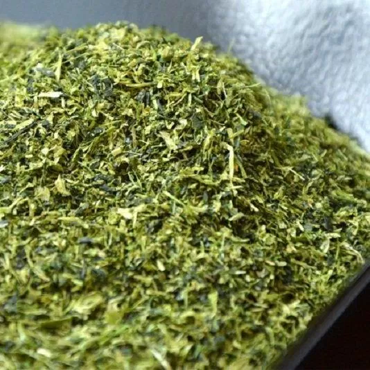 Konacha là phần còn thừa sau khi chế biến trà xanh (Ảnh: Internet). Konacha là phần còn thừa sau khi chế biến trà xanh (Ảnh: Internet).