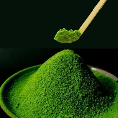 Bột trà xanh matcha nhìn rất đẹp mắt (Ảnh: Internet). Bột trà xanh matcha nhìn rất đẹp mắt (Ảnh: Internet).