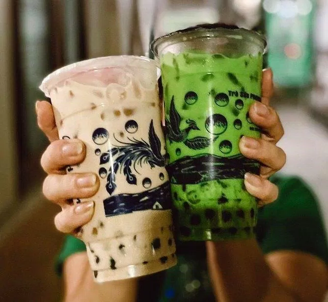 Trà sữa Phượng Hoàng nổi tiếng không chỉ chất lượng mà còn sự nhiệt tình của chủ quán. (Ảnh Internet)