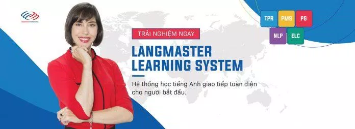 Học tiếng Anh Langmaster. (Ảnh: internet)