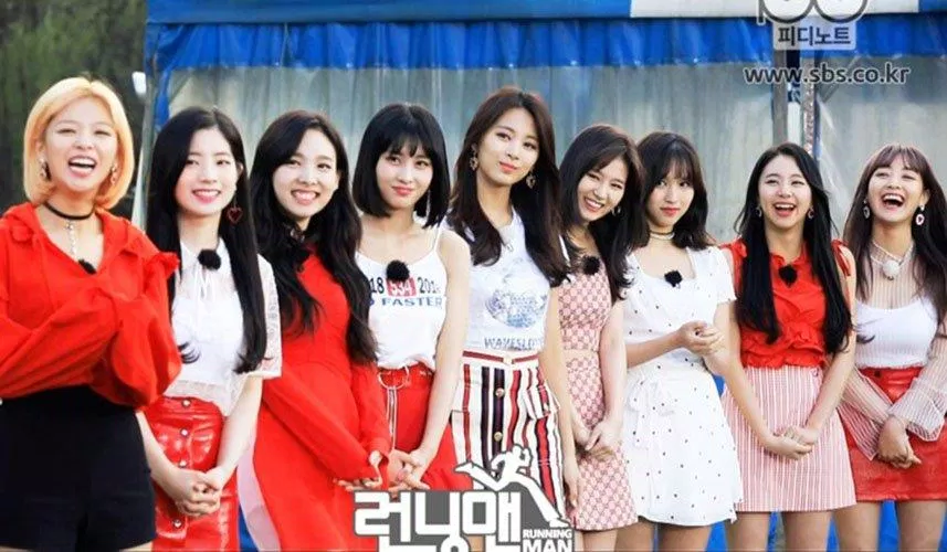 Toàn bộ thành viên nhóm nhạc TWICE tham gia Running Man. ( Ảnh : Internet). Toàn bộ thành viên nhóm nhạc TWICE tham gia Running Man. ( Ảnh : Internet).
