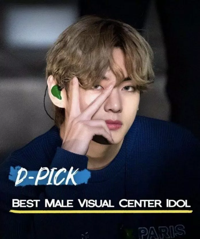 V (BTS) nam thần tượng đẹp trai xuất sắc trong ngành công nghiệp K-Pop. (Nguồn: Internet)