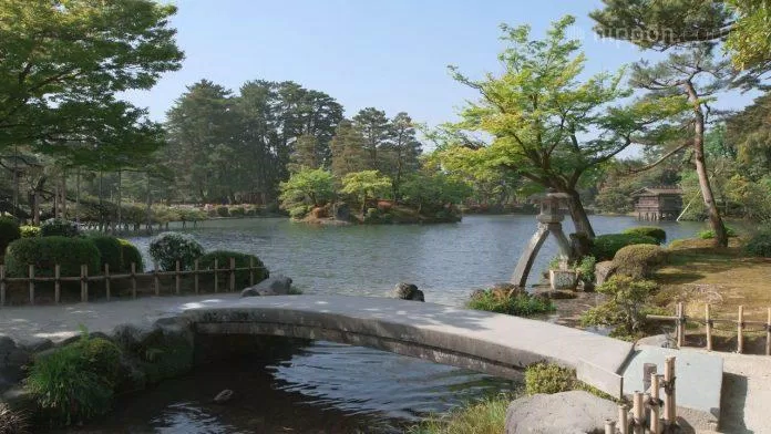 Vườn Kenrokuen được đánh giá là hội tụ đủ các yếu tố thẩm mỹ theo quan niệm của người xưa (Ảnh: Internet).