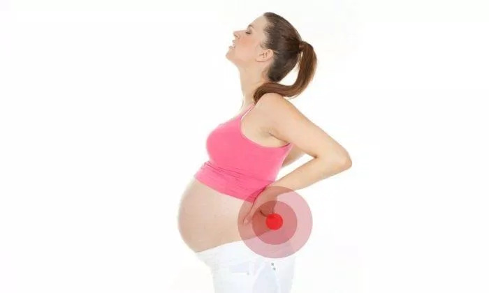 Các bà bầu thường gặp nhiều vấn đề khó chịu khi mang thai, tiêu biểu như chứng đau lưng dưới (Ảnh: Internet).