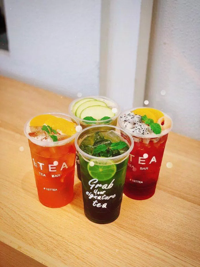 Trà trái cây của 1ST Tea (Ảnh 1ST Tea)