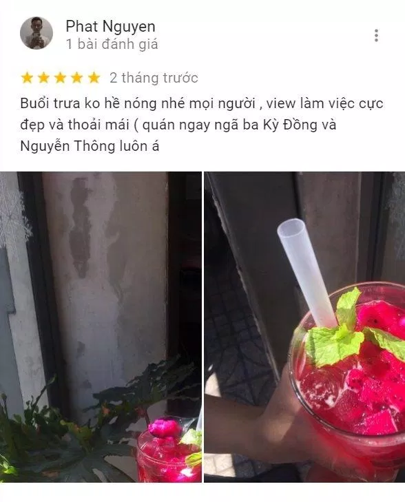 Review của khách hàng về 1ST Tea (Ảnh BlogAnChoi)