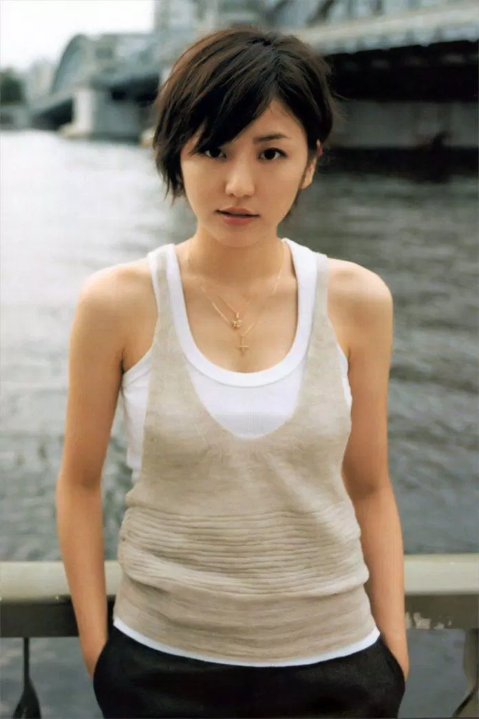 Nữ diễn viên Nagasawa Masami đứng hạng 12 trong bảng xếp hạng những mỹ nhân Nhật Bản sở hữu khuôn mặt siêu nhỏ nhắn với 167 phiếu bình chọn của người hâm mộ. (Nguồn: Internet)