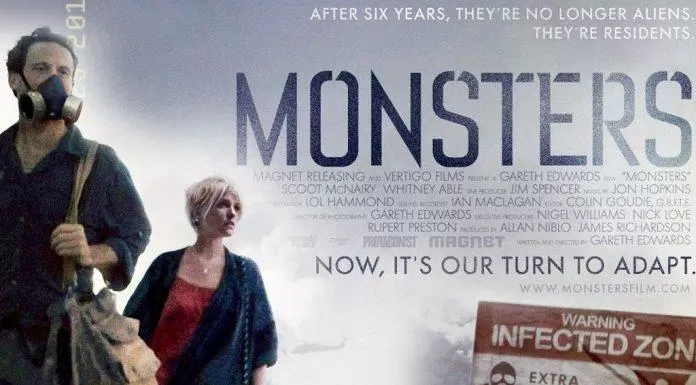 Poster phim Monsters - Quái Thú (2010) (Ảnh: Internet)