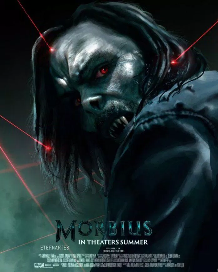 Poster phim kinh dị Morbius. (Nguồn: Internet)