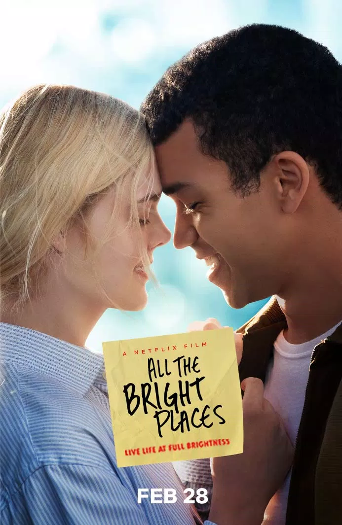 Áp phích phim All The Bright Places.  (Nguồn: Internet)